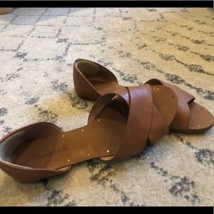 Madewell leather sandals size 7
